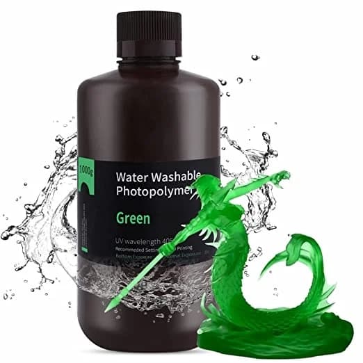 ELEGOO Water Washable Resin 1kg Green