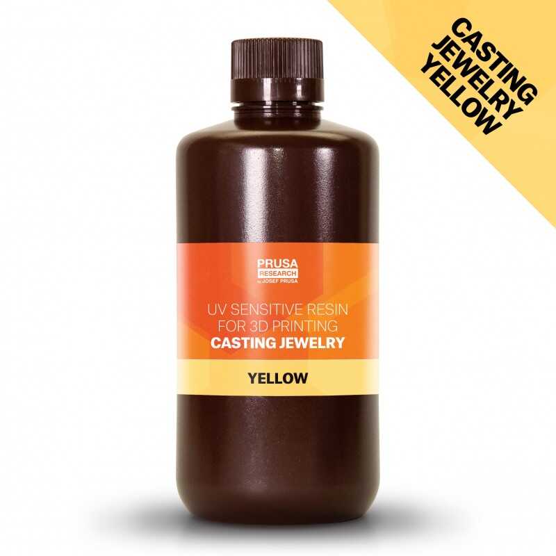 Prusa Yellow Jewelry Casting Resin 1Kg